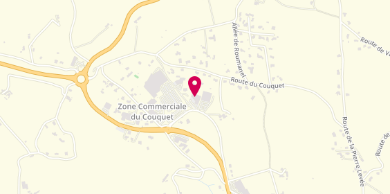 Plan de CHAUSSEA, Le Couquet Centre Commercial Leclerc Le, 46100 Capdenac