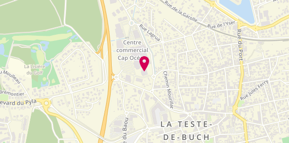 Plan de GÉMO, Rue Cap Océan
Rue Lagrua, 33260 La Teste-de-Buch