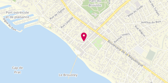 Plan de 14 Avenue, 14 avenue du Général de Gaulle, 33510 Andernos-les-Bains
