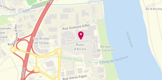 Plan de Izac, Rue des Frères Lumière, 33130 Bègles