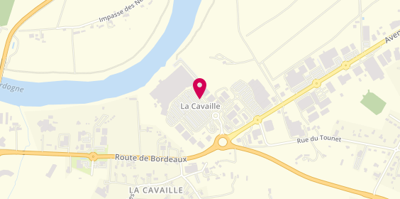 Plan de Centre Intersport, 1 Route de Bordeaux, 24100 Bergerac