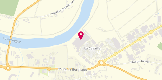 Plan de Devred, Route de Bordeaux Centre Commercial Leclerc, 24100 Bergerac