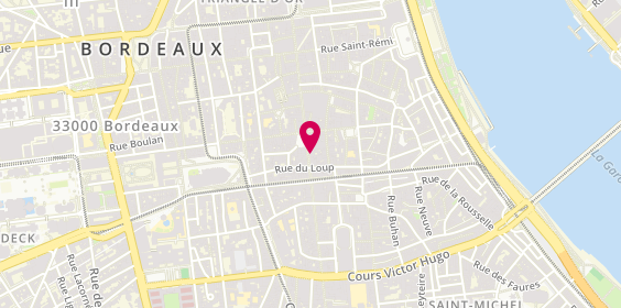 Plan de Courir, 104 Rue Sainte-Catherine, 33000 Bordeaux