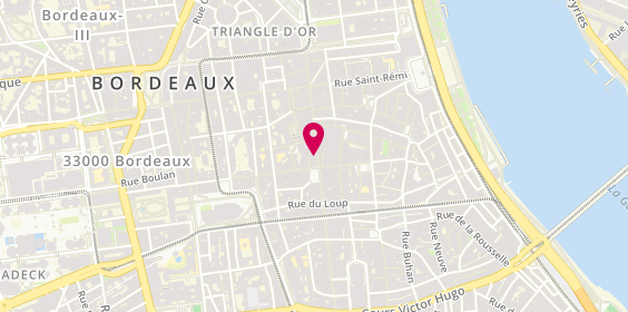 Plan de Faguo, 79 Rue Sainte-Catherine, 33000 Bordeaux