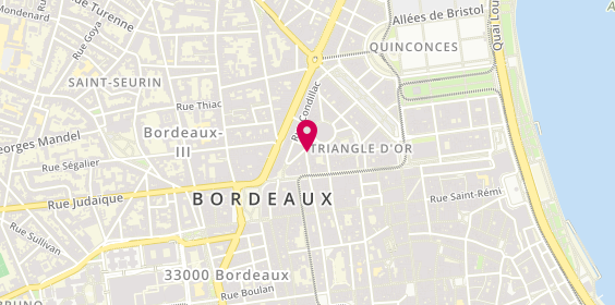 Plan de K-Way Bordeaux, 12 Rue Franklin, 33000 Bordeaux