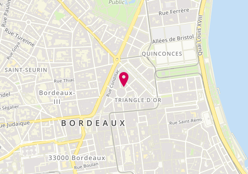 Plan de Toledano, 15 Rue Michel Montaigne, 33000 Bordeaux
