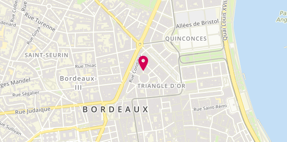 Plan de Parenthese Bordeaux, 6 Rue Jean Jacques Rousseau, 33000 Bordeaux