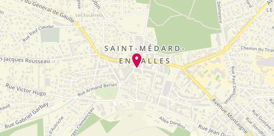 Plan de Petits Pas Chaussures enfant, 5A Rue François Mitterand, 33160 Saint-Médard-en-Jalles