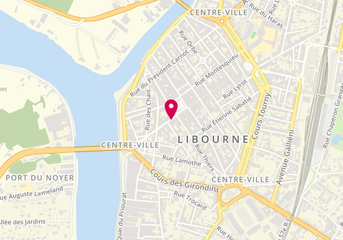 Plan de Pointure Femme, 54 Rue Jules Ferry, 33500 Libourne