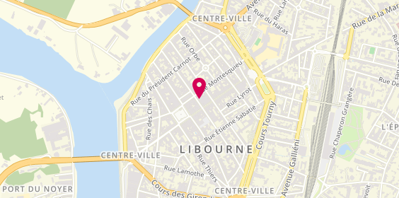 Plan de Galeries Lafayette, 21 Rue Gambetta B.p.188, 33500 Libourne