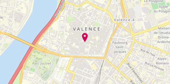 Plan de CLAVEAU Thierry, 35 Rue Emile Augier, 26000 Valence