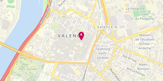 Plan de Boutique La, 45 Rue Madier de Montjau, 26000 Valence