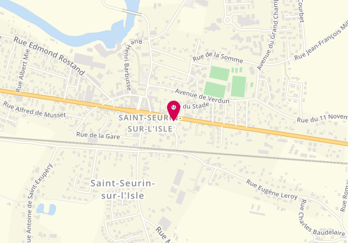 Plan de Pointure Plus - St Seurin sur l'Isle, 25 Rue de la République, 33660 Saint-Seurin-sur-l'Isle