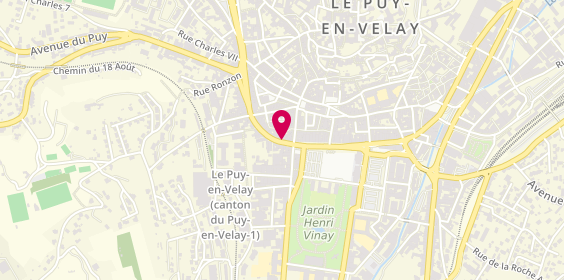 Plan de Darnet Chaussures, 10 Boulevard Saint Louis, 43000 Le Puy-en-Velay