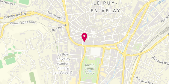 Plan de Armand Thiery Femme, 29 Rue Saint-Gilles, 43000 Le Puy-en-Velay