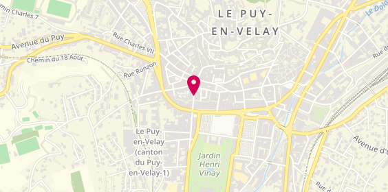 Plan de Isadora, 17 Rue Saint-Gilles, 43000 Le Puy-en-Velay