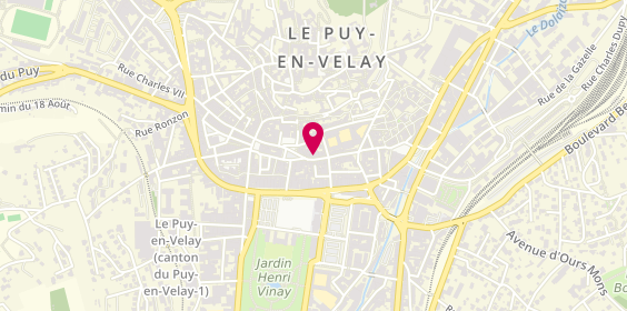 Plan de La Baraka, 23 Rue Chaussade, 43000 Le Puy-en-Velay