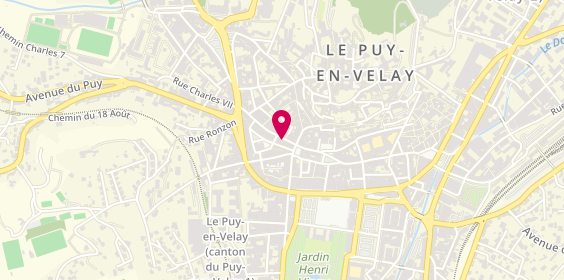 Plan de Devred 1902, 21 Rue Pannessac 17 - 19, 43000 Le Puy-en-Velay
