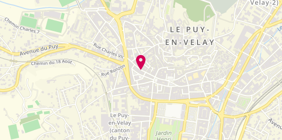 Plan de Okaidi, 39 Rue Pannessac, 43000 Le Puy-en-Velay
