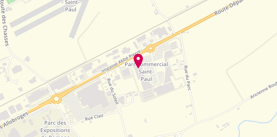 Plan de GÉMO, Avenue des Pins Centre Commercial parc & Diem, Retail Park
Saint-Verant, 26750 Saint-Paul-lès-Romans
