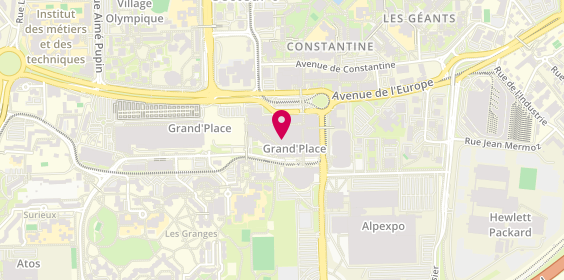 Plan de Foot Locker, Centre Commercial Grand' Place 
55 Grand Place, 38100 Grenoble