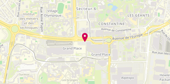 Plan de Undiz, Centre Commercial 
Grand Place Lotissement N.15, 38100 Grenoble