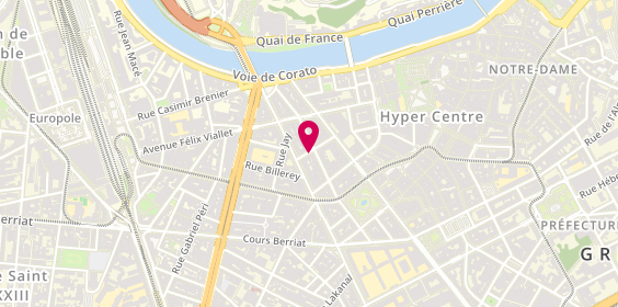 Plan de 5eme Rue, 5 Rue Emile Augier, 38000 Grenoble