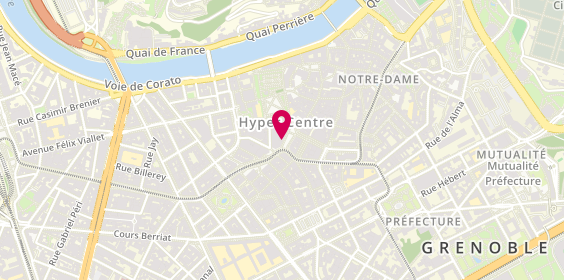 Plan de Rayon Concede Galeries Lafayette, 12 Place Grenette, 38041 Grenoble