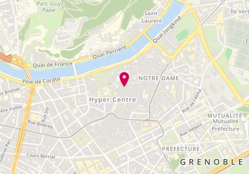 Plan de Etam Lingerie, 14 Grande Rue, 38000 Grenoble