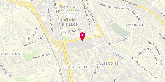 Plan de Homme, Centre Commercial
1-7 Rue des Docteurs Charcot, 42100 Saint-Étienne