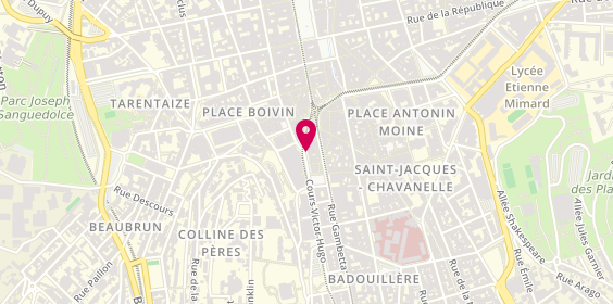 Plan de Lomeje, 9 Place des Ursules, 42000 Saint-Étienne