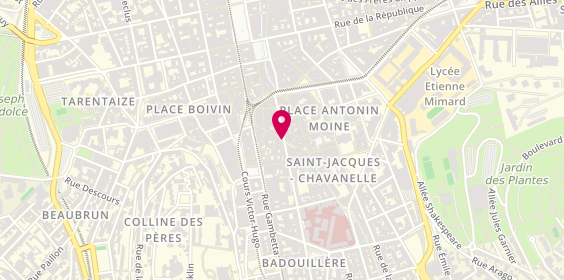 Plan de Berenice, 20 Rue Michelet, 42000 Saint-Étienne