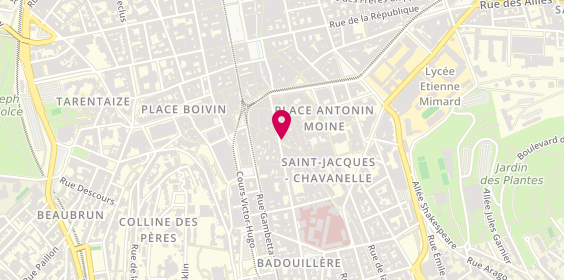 Plan de Christine Laure, 17 Rue Michelet, 42000 Saint-Étienne