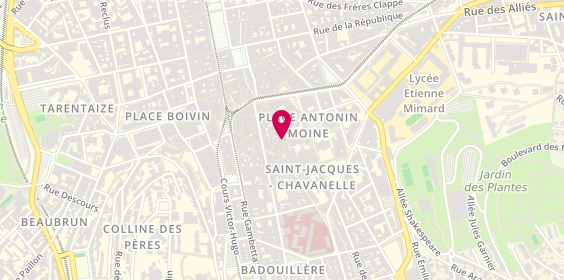 Plan de Ma Petite Folie St Etienne, 31 Rue des Martyrs de Vingré, 42000 Saint-Étienne