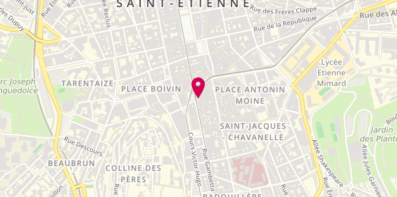 Plan de Du Pareil au Meme, 41 Place du Peuple, 42000 Saint-Étienne