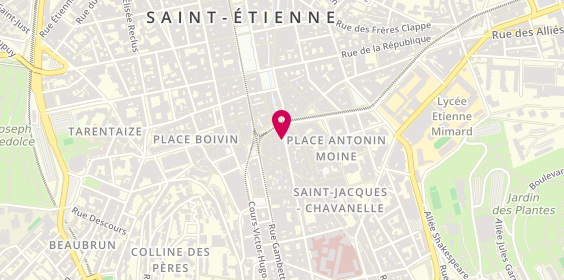 Plan de One Step, 6 Rue Michelet, 42000 Saint-Étienne