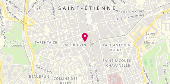 Plan de Boutique Première, 4 Rue des Fossés, 42000 Saint-Étienne