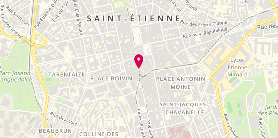 Plan de Etam Lingerie, 3 Rue Général Foy, 42000 Saint-Étienne