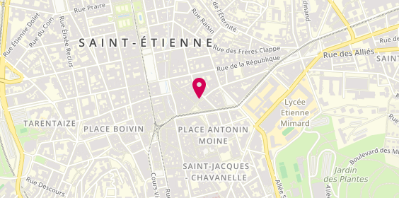 Plan de Ikks General Store, 7 Rue Pierre Bérard, 42000 Saint-Étienne