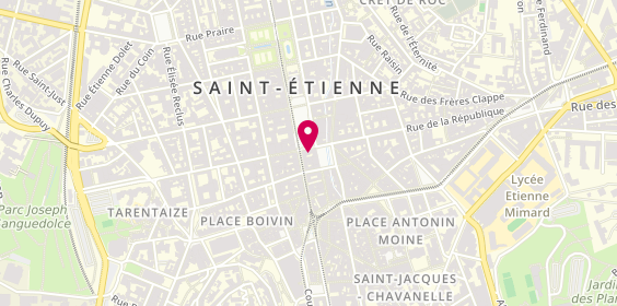 Plan de Armand Thiery Homme, 15 place Hôtel de Ville, 42000 Saint-Étienne