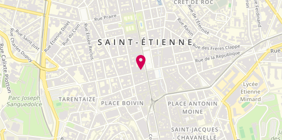Plan de Lea, 2 Rue Michel Rondet, 42000 Saint-Étienne