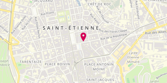 Plan de Chic Girl, 3 Rue de la République, 42000 Saint-Étienne