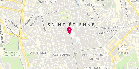 Plan de Jules, Place l'Hotel
8 Rue de l'Hôtel de Ville, 42000 Saint-Étienne