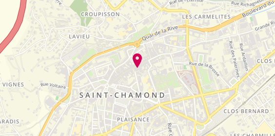 Plan de Cache Cache, 67 Rue de la République, 42400 Saint-Chamond