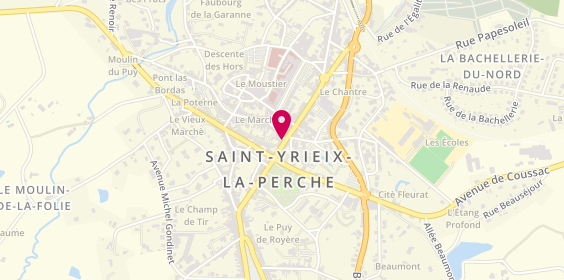 Plan de La Pointure, 52 Boulevard de l'Hôtel de Ville, 87500 Saint-Yrieix-la-Perche