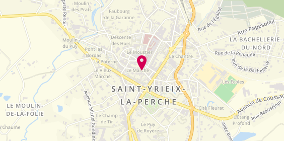Plan de Axelle Boutique, 18 Rue du Marché, 87500 Saint-Yrieix-la-Perche