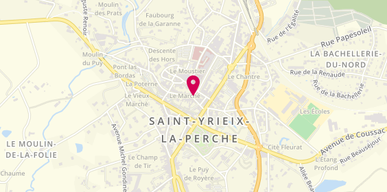 Plan de Chic et Charme, 16 Rue du Marché, 87500 Saint-Yrieix-la-Perche