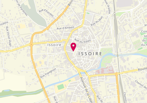 Plan de Iss Laine, 10 Place République, 63500 Issoire