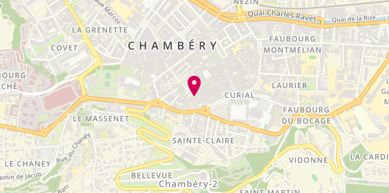 Plan de Oka Di, 5 Place Saint Léger, 73000 Chambéry