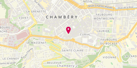 Plan de MAURICI Marie Christine, 29 Place Saint Léger, 73000 Chambéry